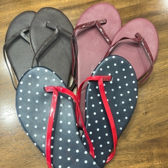 Lauren Conrad 3-Pair Sandal Bundle Size 8 - Picture 1 of 7